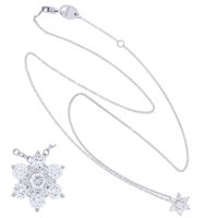 Collana Salvini Donna Primavera s  in Oro bianco Diamante 0.40 Ct 20105389 - 20105389